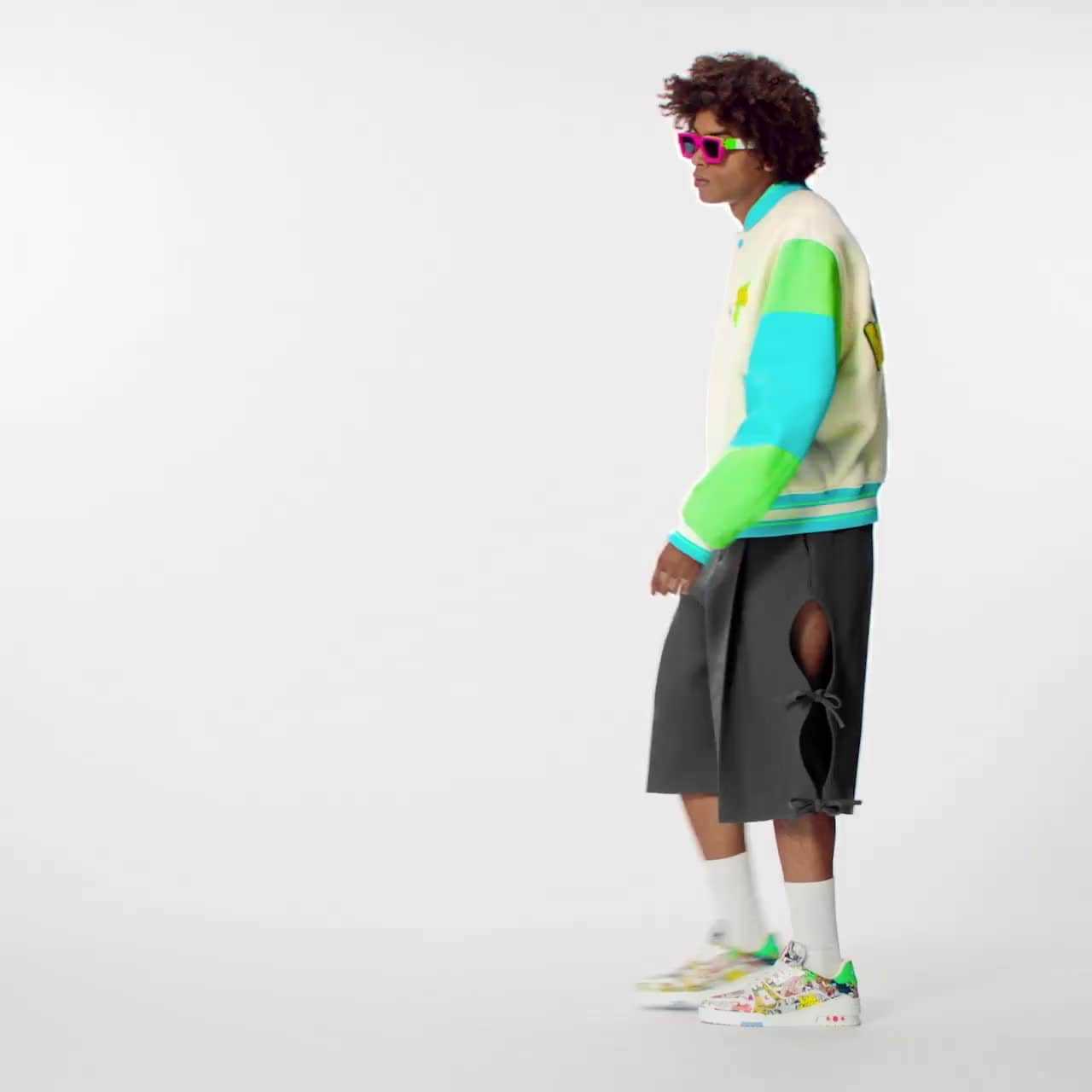 Rainbow Playground Varsity Blouson - Men - Ready-to-Wear | LOUIS VUITTON ®