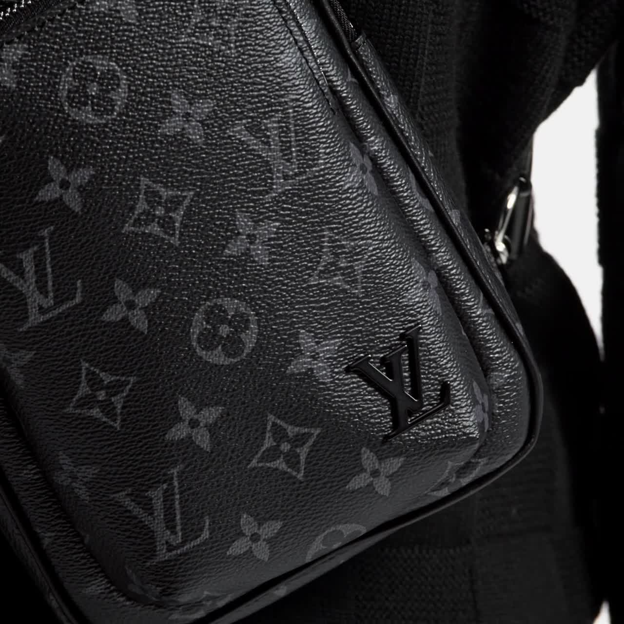 Avenue Slingbag PM Monogram Eclipse - Men - Bags | LOUIS VUITTON ®