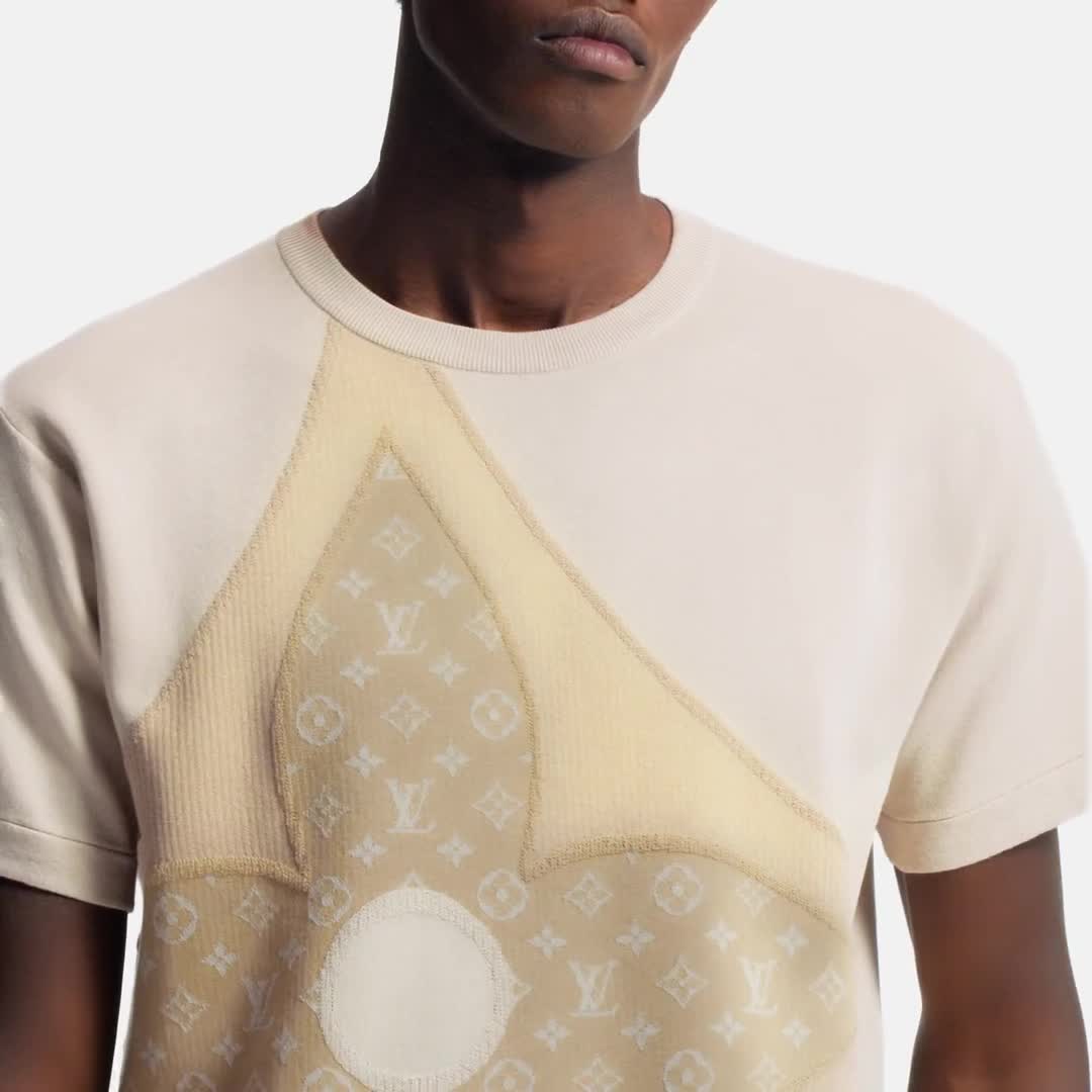 Patchwork Signature Short-Sleeved Crewneck - Men - New In Men