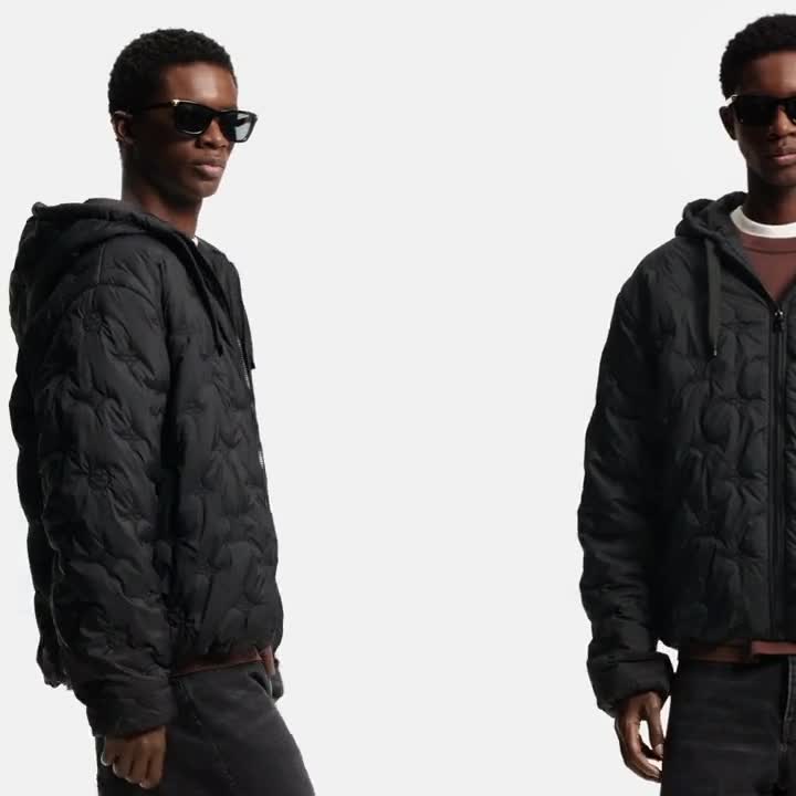 Monogram Padded Hooded Blouson - Men - Ready-to-Wear | LOUIS VUITTON ®