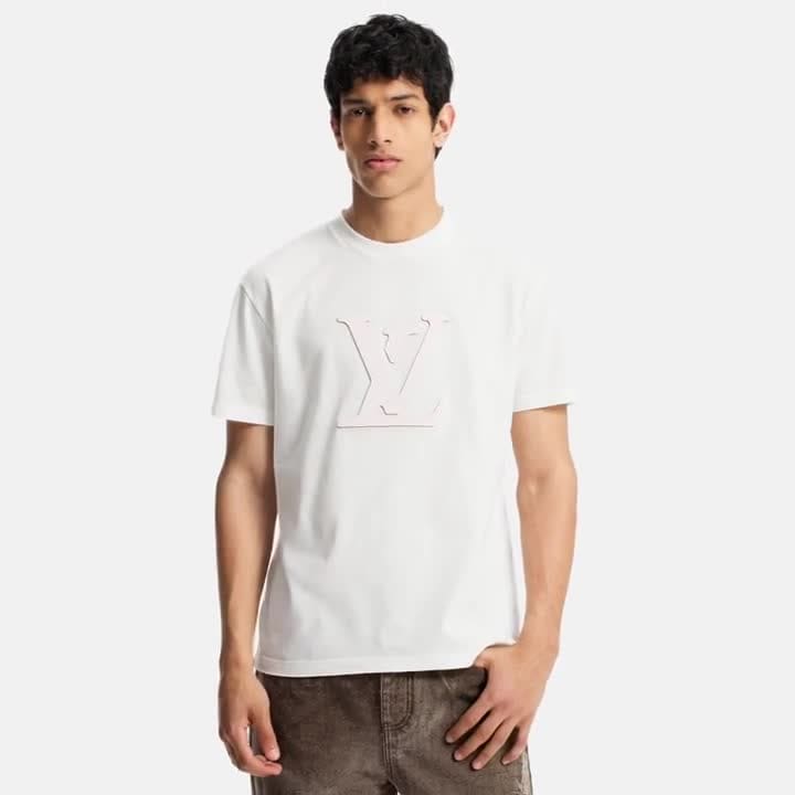 Laser Cut Signature T-Shirt - Men - Ready-to-Wear | LOUIS VUITTON ®